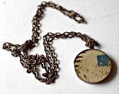 Baseball Necklace MLB Logo Official Game Used with 24 inch Chain and Gift Box Included