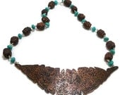 Copper Statement Necklace