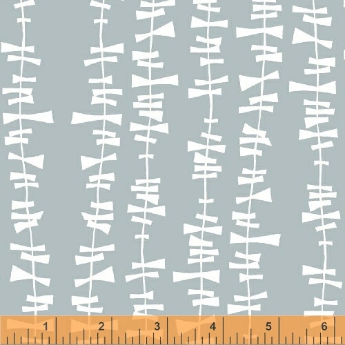 Glimma---Kita in Fog---1 yard--Lotta Jansdotter for Windham Fabrics