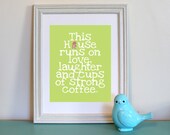 Strong Coffee Digital Print