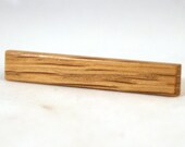 Tie Slip: Jack Daniels Whiskey Barrel Oak Wood Tie Bar (TB-357)