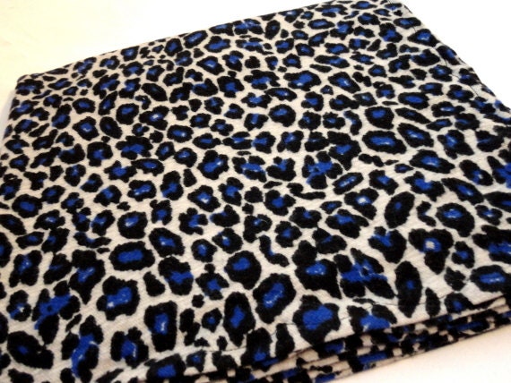 Large Receiving Blanket, Baby Blanket, Flannel Blanket - Leopard Print