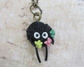 Soot Sprite - Miyazaki inspired necklace