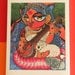 Maa Saraswati Goddess of Knowledge MINI PRINT