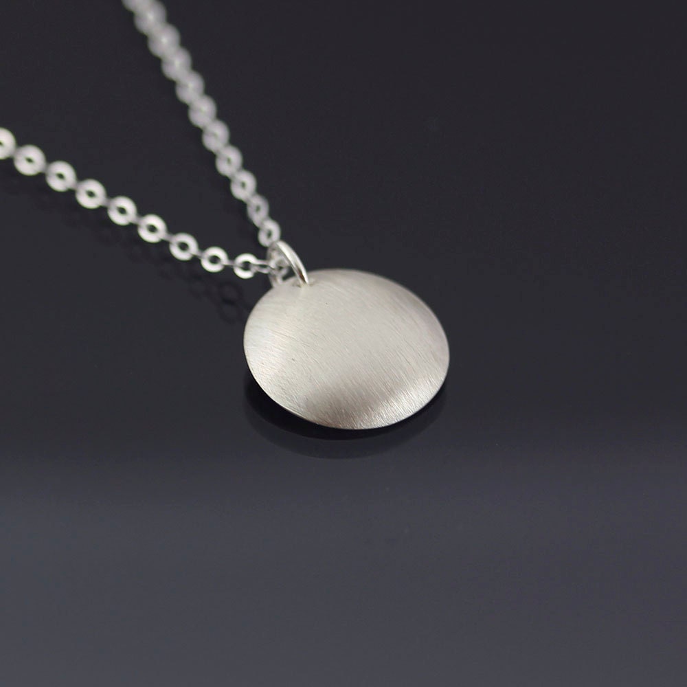 Feather Fragment Necklace -  Sterling Silver Pendant