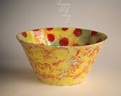 Large Ceramic Serving Bowl in Gypsy King