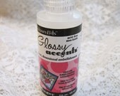 Glossy Accents Clear Dimensional Resin Gloss Embellishment 2 oz