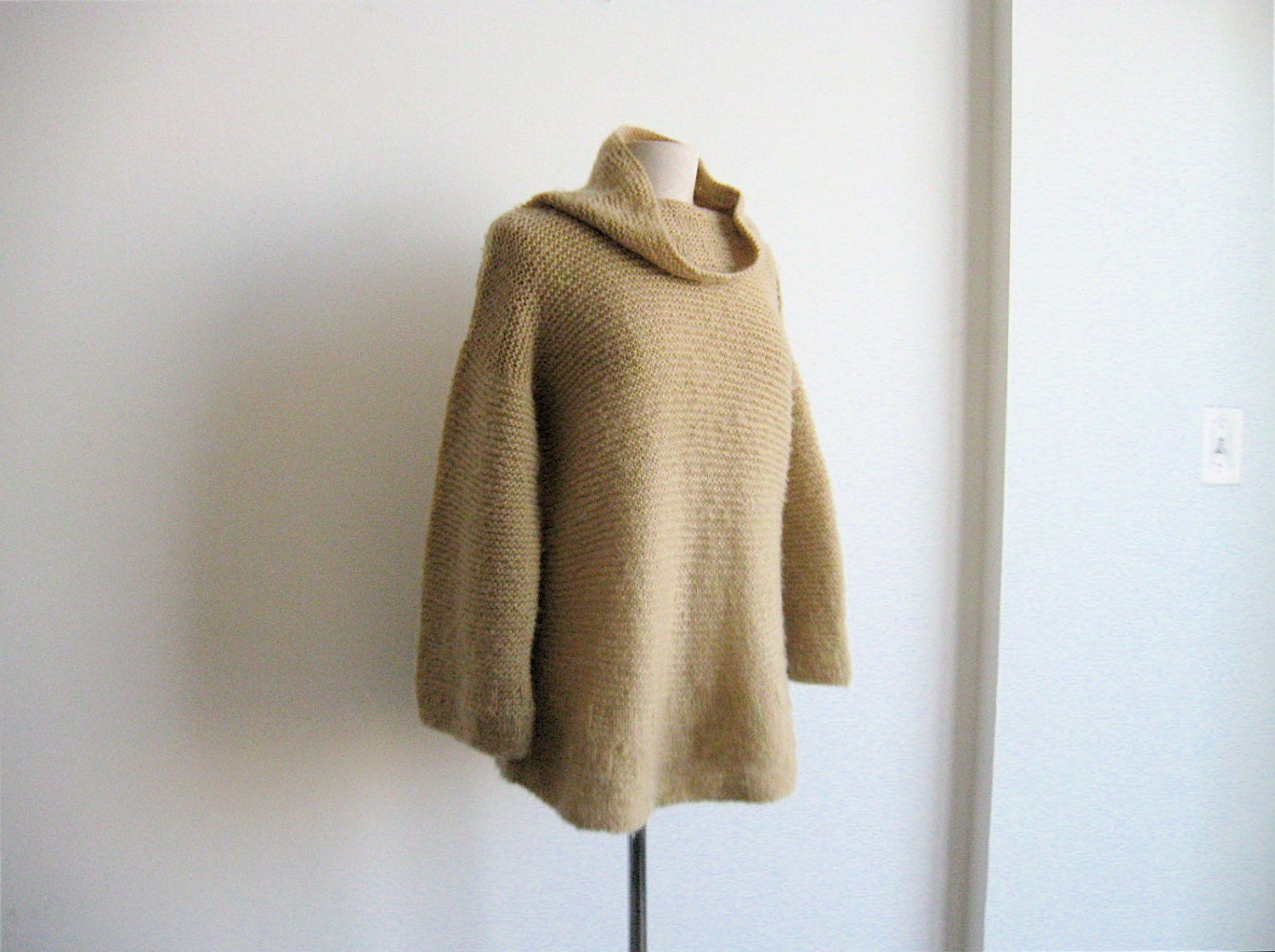 Vintage Hand Knit Avant Garde Sweater.