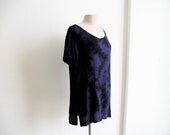Vintage Rayon Tie Dye Resort Top.