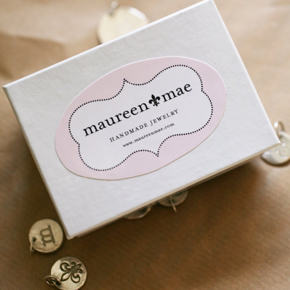 made just for kathleen...fine silver name charm