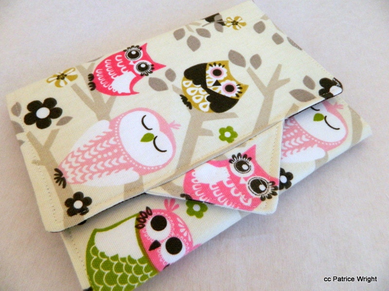 owl Nook/kindle e-reader case