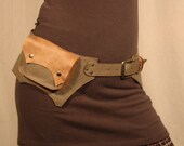 Show Down/Hoe Down Leather Holster Belt Sz Sm/Med