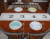 Measuring Tape Table Runner - White