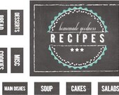 Iron on Label - Recipe