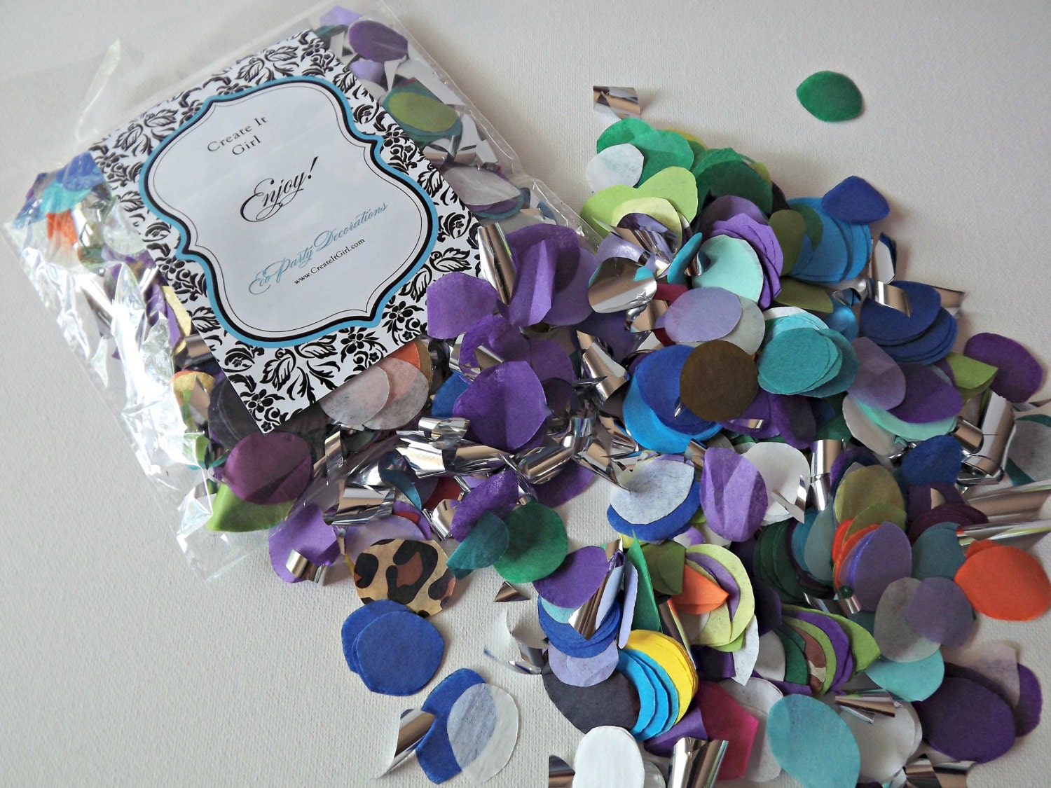 Multicolor Party confetti/weddings/showers/parties/birthdays