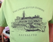 Men's Tshirt Sausalito Waterfront Charles Van Damme Design