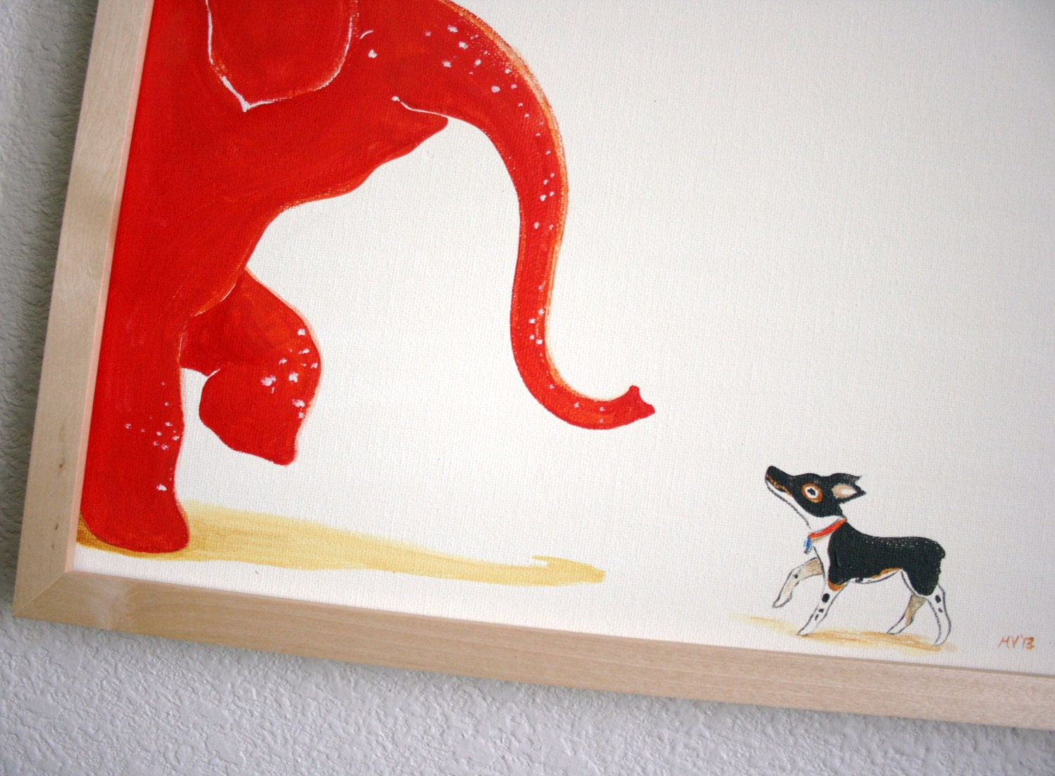 Hawk and the Red Elephant