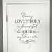 Every love story is beautiful but ours is my favorite - vinyl wall decal design graphic home decor