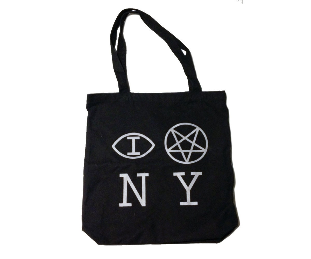 I Pentagram NY Tote Bag