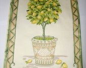 Gift Bag with ribbon in Limoncello Pattern