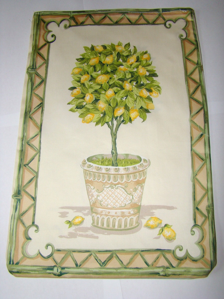 Gift Bag with ribbon in Limoncello Pattern