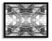 Urban Facade Digital Illustration Art Print