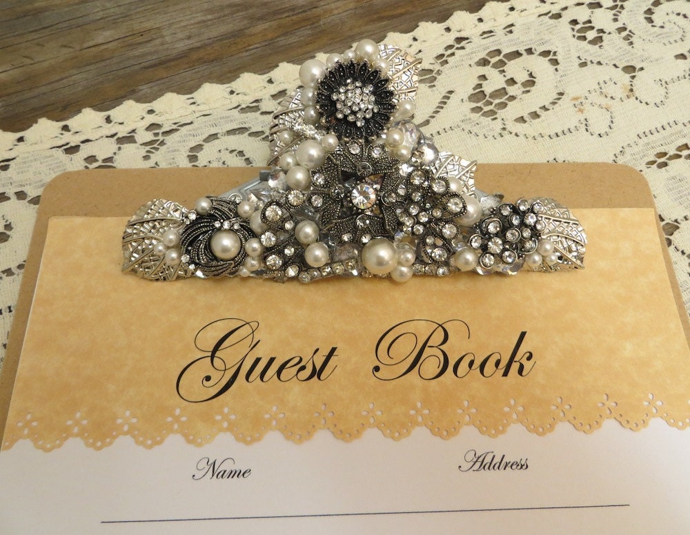 Wedding Guest Book Clipboard