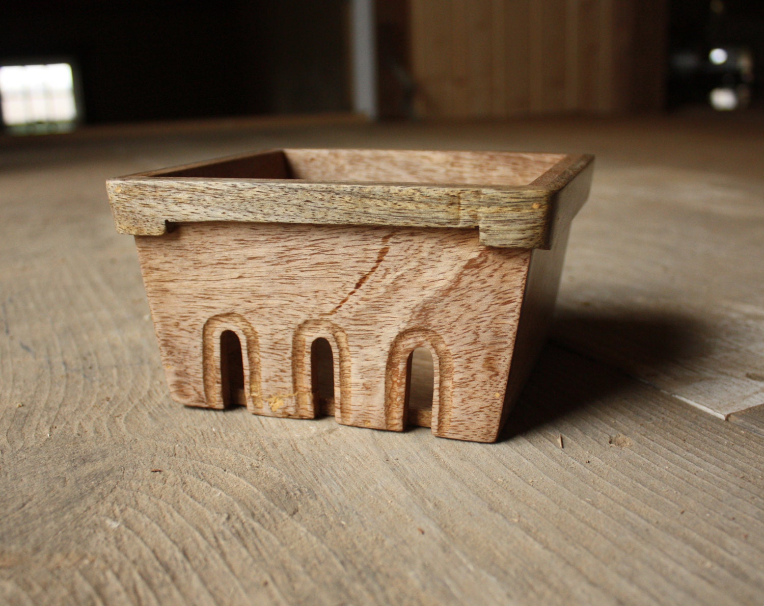 Wooden Berry Box