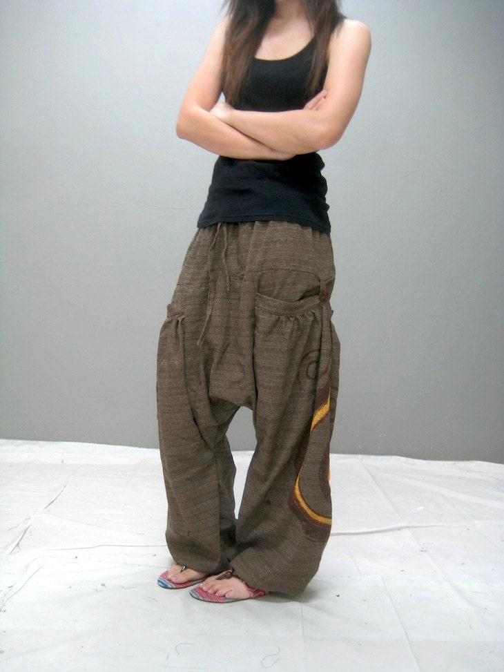 BRO Ninja pant (swirl brown)