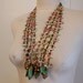 fetish necklace / It Rocks Vintage Zuni Fetish Bird Heishi Necklace Multi Strand