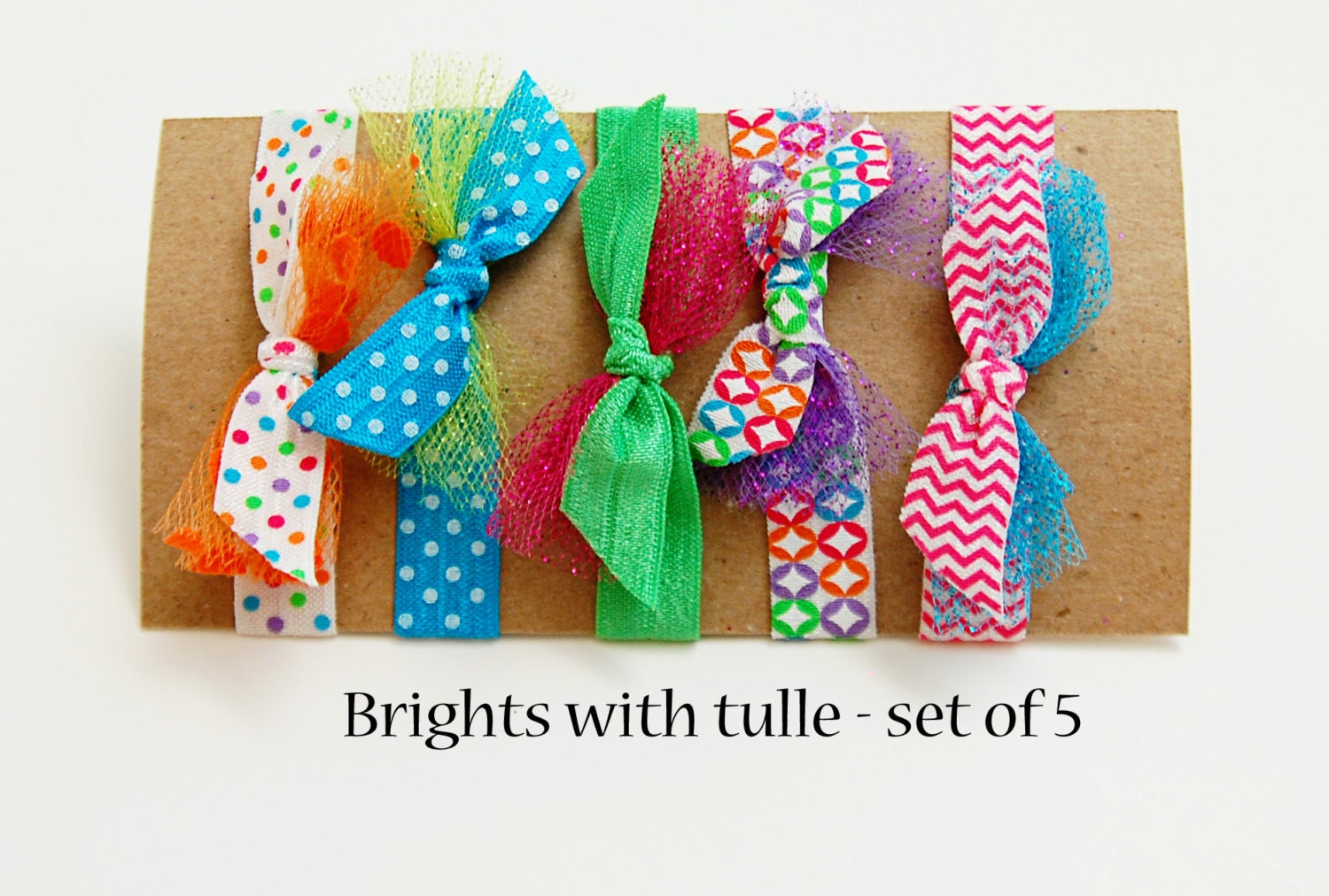 Hair Ties - set of 5