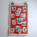 Vintage American Stoneware Crocks Tea Towel