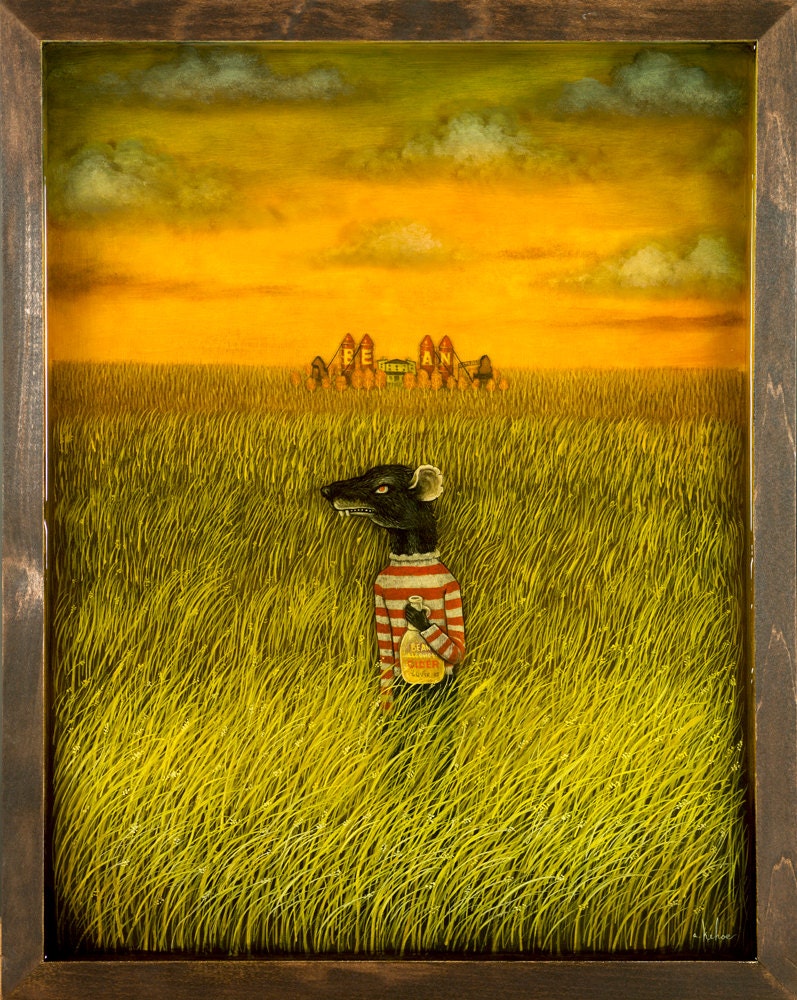 Days of Cider - Original Resin Painting