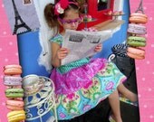 Summer Dress - Girls Party Dress - French Dress - Paris Dress