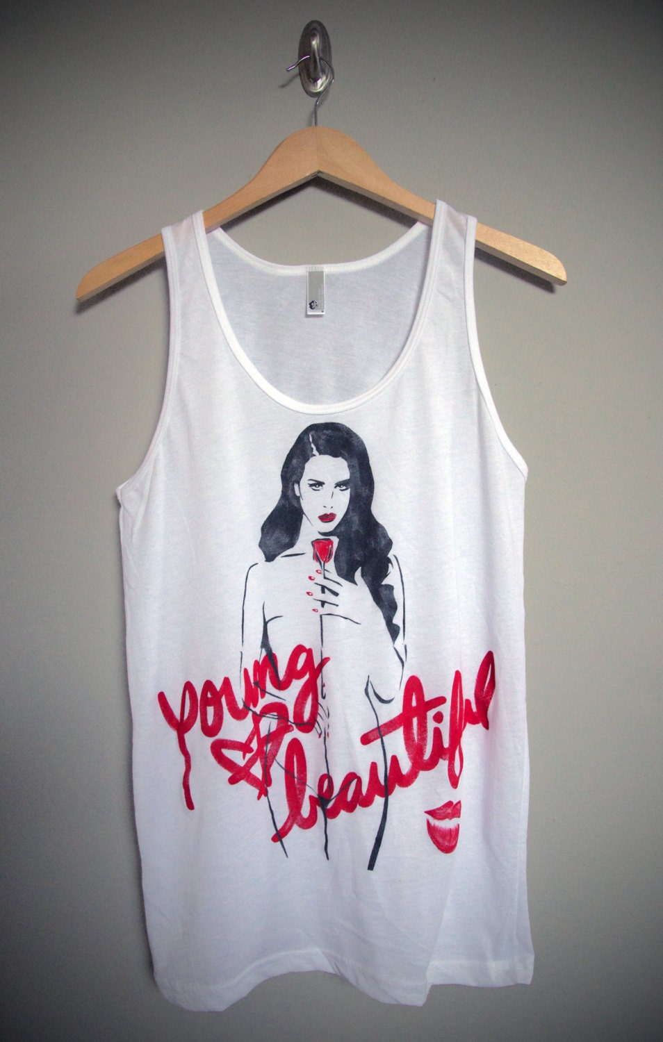 Lana Del Rey - Young and Beautiful Tank Top (XS-XL)