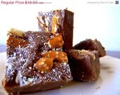 SALE Julie's Fudge - BEER & PRETZELS - Yummy Man Candy Fudge Wonderment - 12 Pieces (1lb)