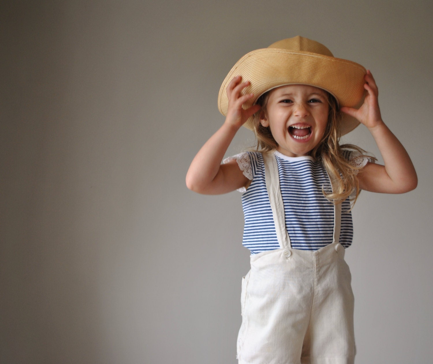 1940s Nude Suspender shorts, size 12-24 months