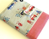 robots at repair shop - passport cover