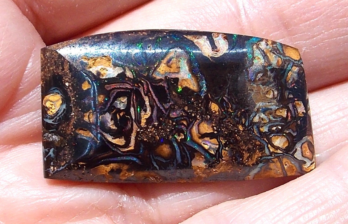 Cabochon Koroit Boulder Opal Freeform