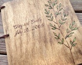Custom Wedding Guest Book - Branch