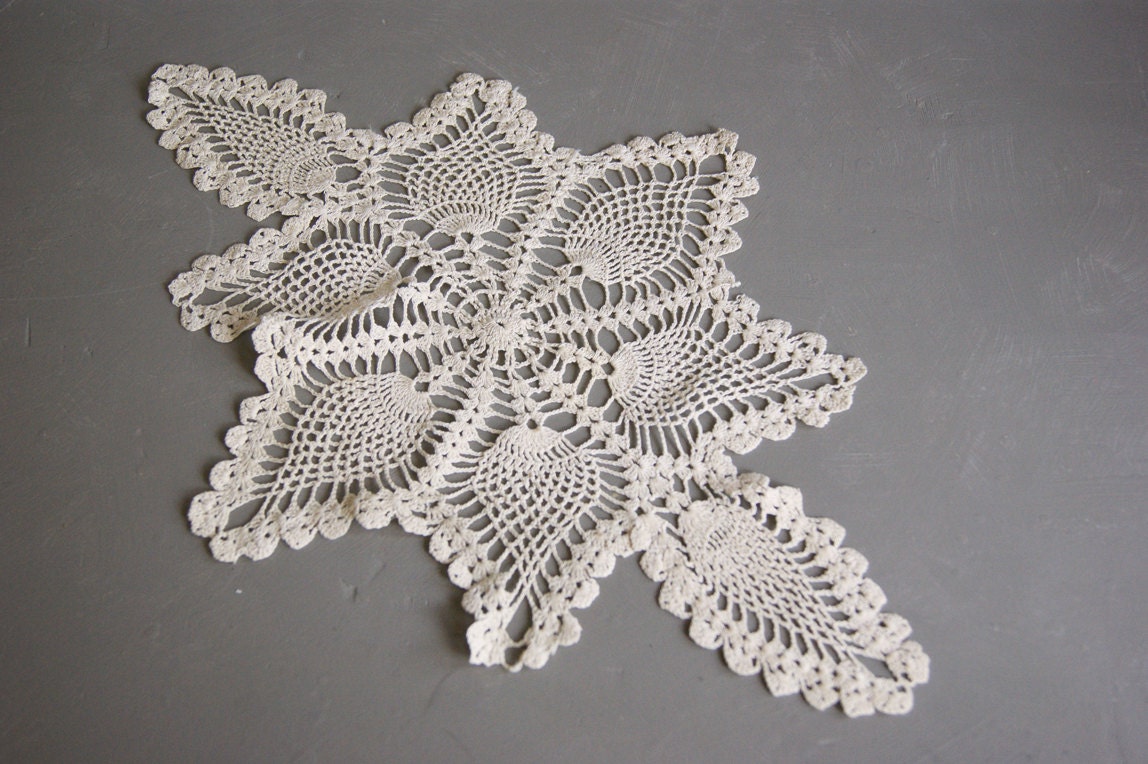 Lacy Doily Runner