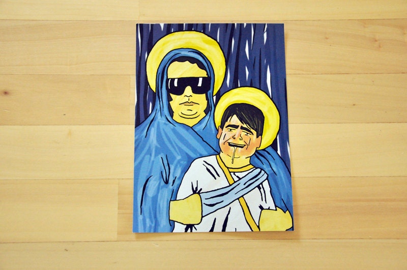 Casey and his Brother - 5x7 Print