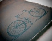 I Pad Case Handmade for you Handprinted Custom Bike
