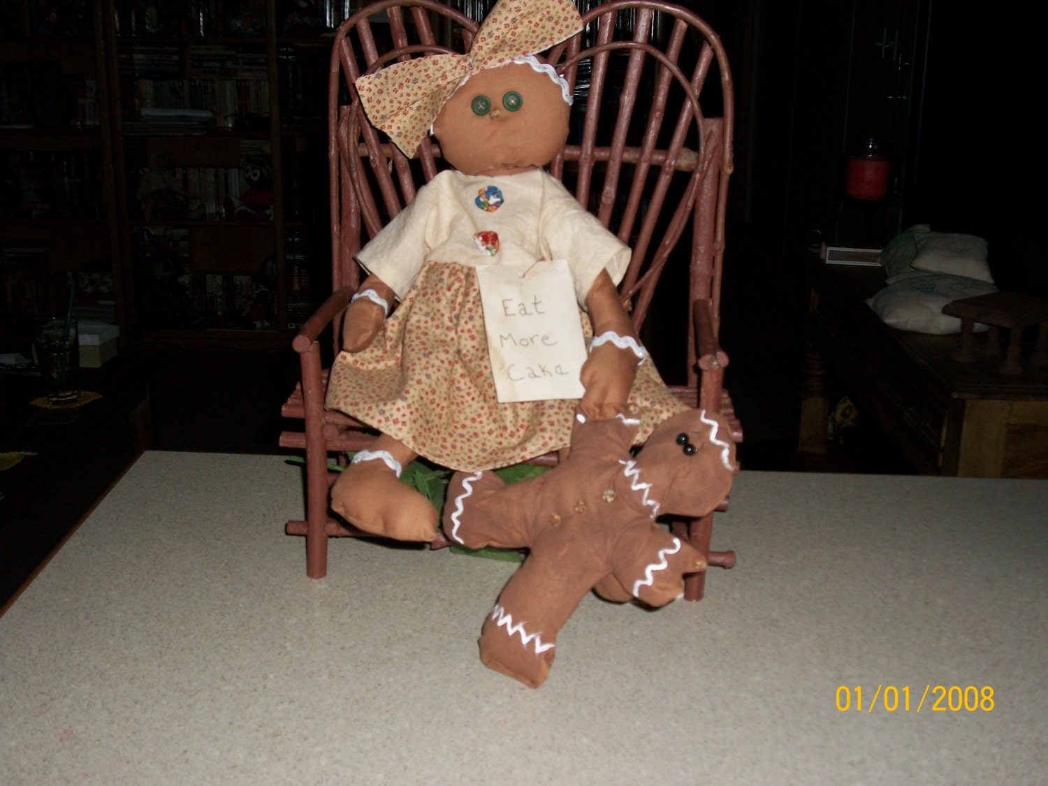 17' Gingerbread Cloth Doll