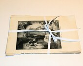 14 oages Illustrated Paper Ephemera Portraits Animals Places
