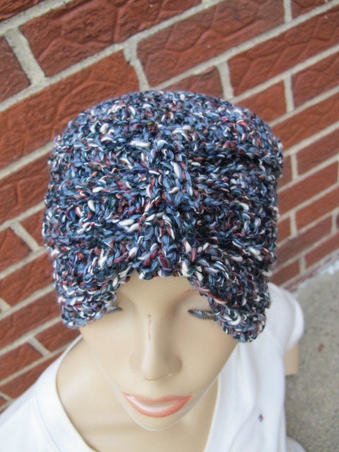Majestic Cotton Blend Turban Style Beanie Hat (1174)