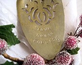 Vintage Crown Plate Wedding Cake Server. Love Honor Cherish. Romantic Victorian.
