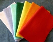 Reusable Swiffer Mop Pads - Rainbow Swiffer Cleaning Cloths - 7 Pack - Comes with all natural floor cleaning recipe