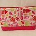 Around Town Boxy Bag With Pink Base