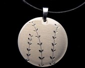 25% OFF PUSSY WILLOW Pendant. Designer Fashion Jewelry by The Rave N Iron